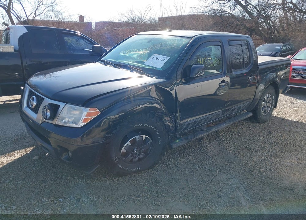 2017 NISSAN FRONTIER VIN: 1N6AD0EV4HN769450