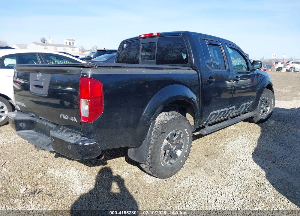 2017 NISSAN FRONTIER VIN: 1N6AD0EV4HN769450