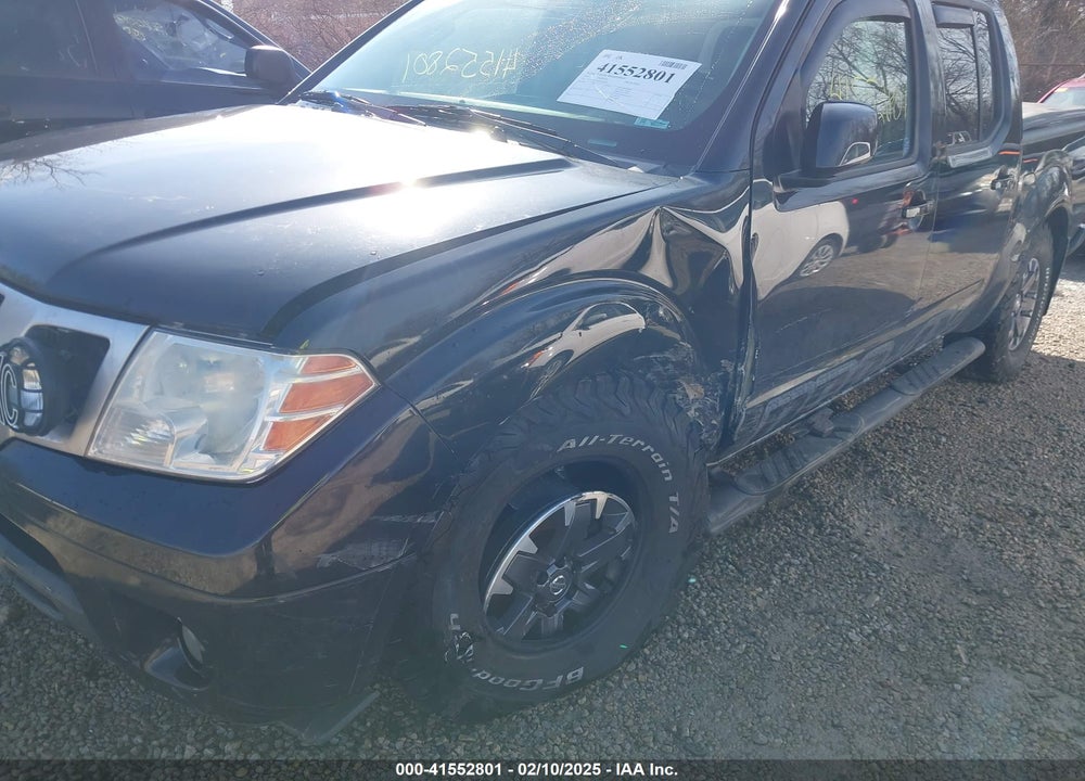 2017 NISSAN FRONTIER VIN: 1N6AD0EV4HN769450