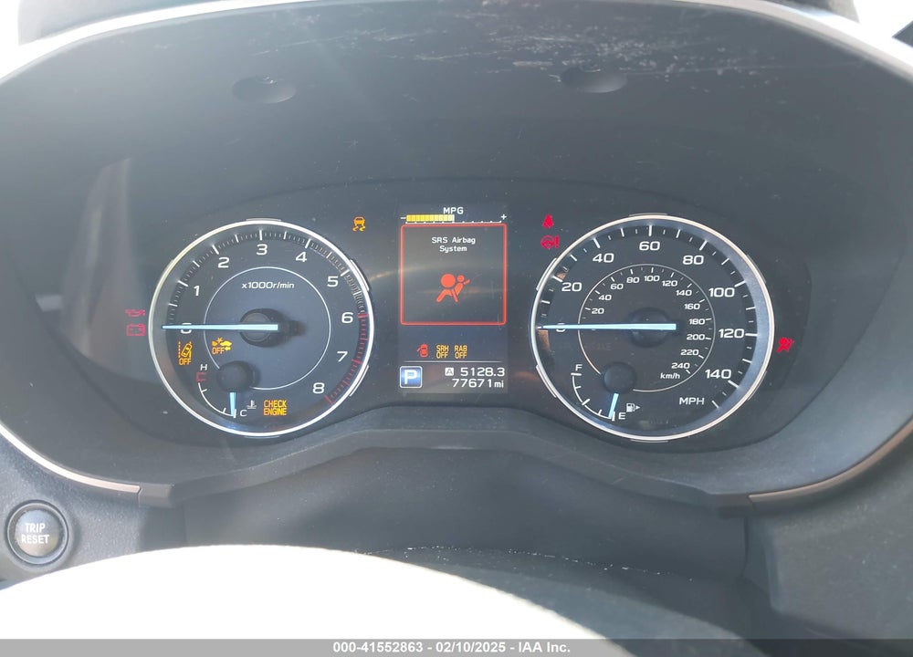 2019 SUBARU ASCENT VIN: 4S4WMARD2K3414811
