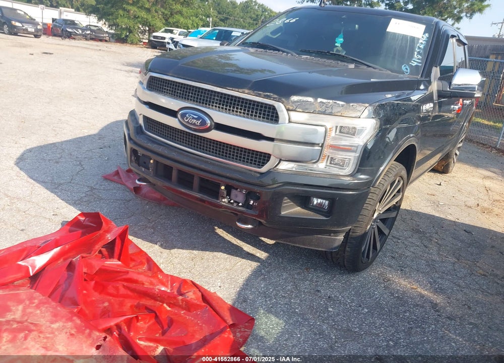 2018 FORD F-150 PLATINUM VIN: 1FTEW1EG4JFE14106