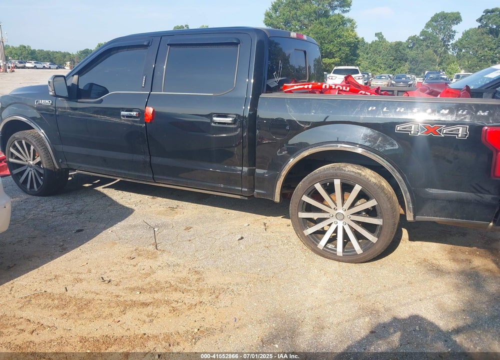 2018 FORD F-150 PLATINUM VIN: 1FTEW1EG4JFE14106