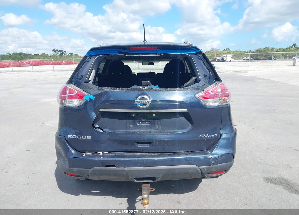 2015 NISSAN ROGUE SV VIN: 5N1AT2MV5FC927477