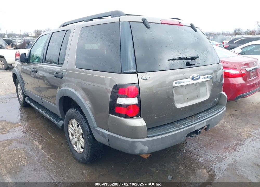2006 FORD EXPLORER XLT VIN: 1FMEU73E66UA09423
