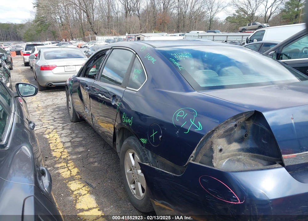 2009 CHEVROLET IMPALA LT VIN: 2G1WT57K491255640
