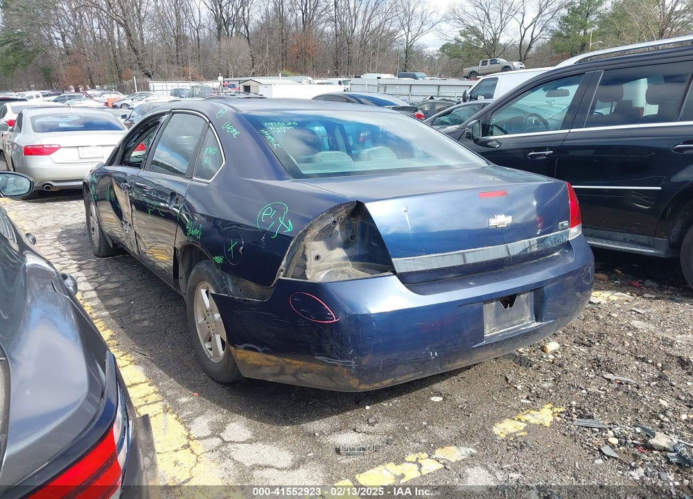 2009 CHEVROLET IMPALA LT VIN: 2G1WT57K491255640