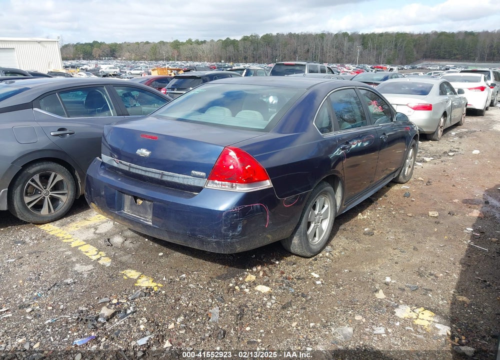 2009 CHEVROLET IMPALA LT VIN: 2G1WT57K491255640