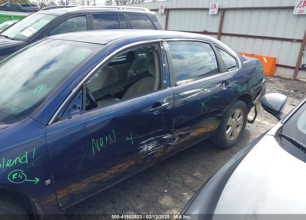 2009 CHEVROLET IMPALA LT VIN: 2G1WT57K491255640