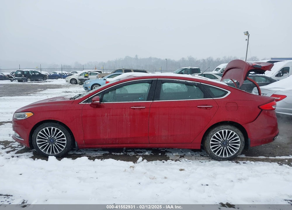 2017 FORD FUSION SE VIN: 3FA6P0H97HR273396