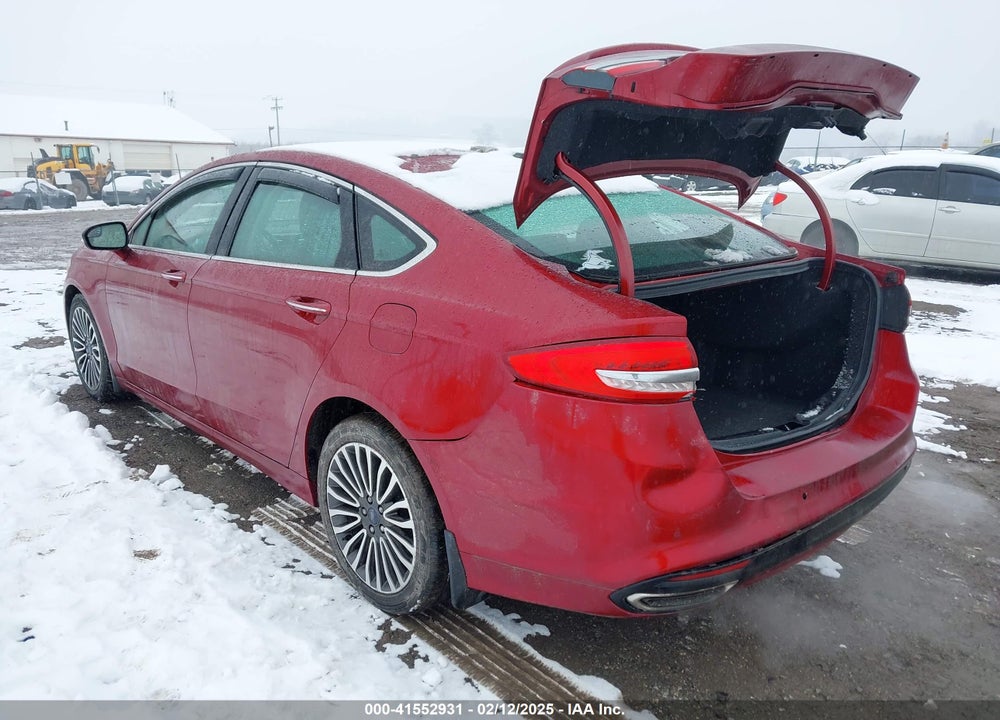 2017 FORD FUSION SE VIN: 3FA6P0H97HR273396