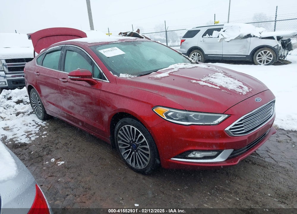2017 FORD FUSION SE VIN: 3FA6P0H97HR273396