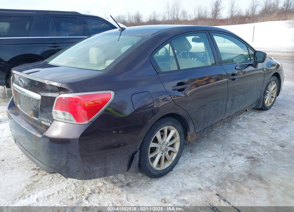 2012 SUBARU IMPREZA 2.0I PREMIUM VIN: JF1GJAC68CH014709