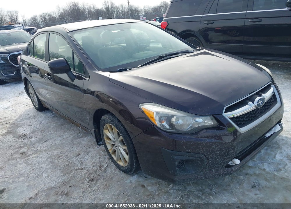 2012 SUBARU IMPREZA 2.0I PREMIUM VIN: JF1GJAC68CH014709