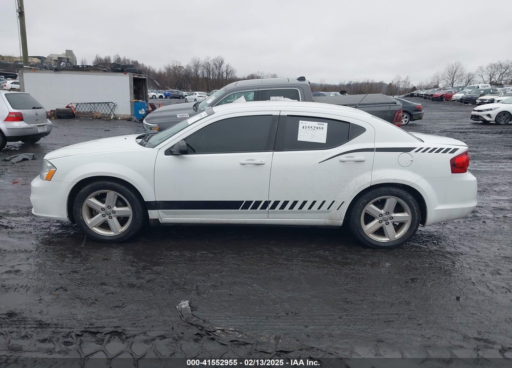 2013 DODGE AVENGER VIN: 1C3CDZAB5DN646122
