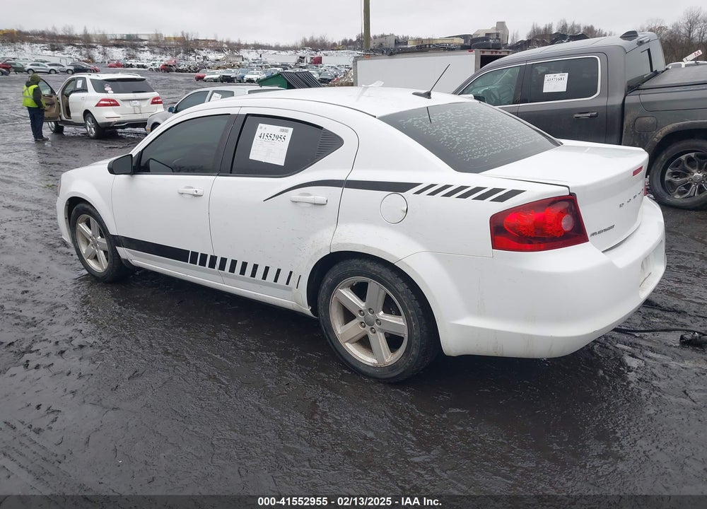 2013 DODGE AVENGER VIN: 1C3CDZAB5DN646122