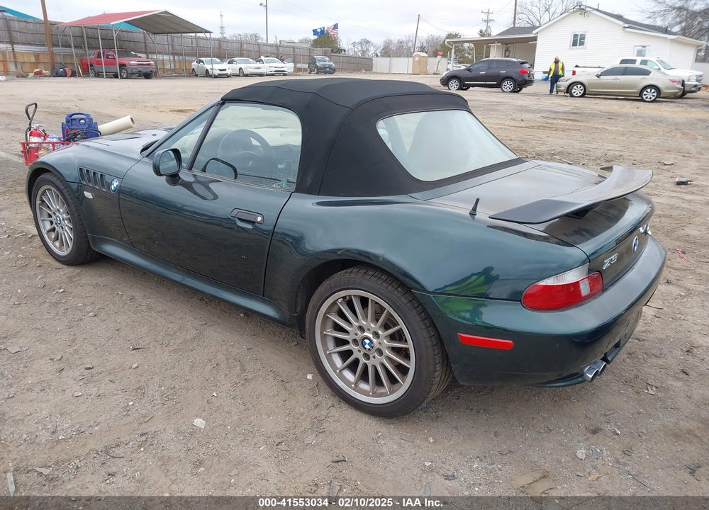2001 BMW Z3 3.0I VIN: WBACN53471LL46781