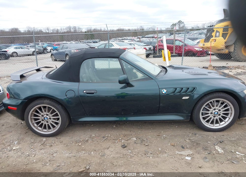 2001 BMW Z3 3.0I VIN: WBACN53471LL46781