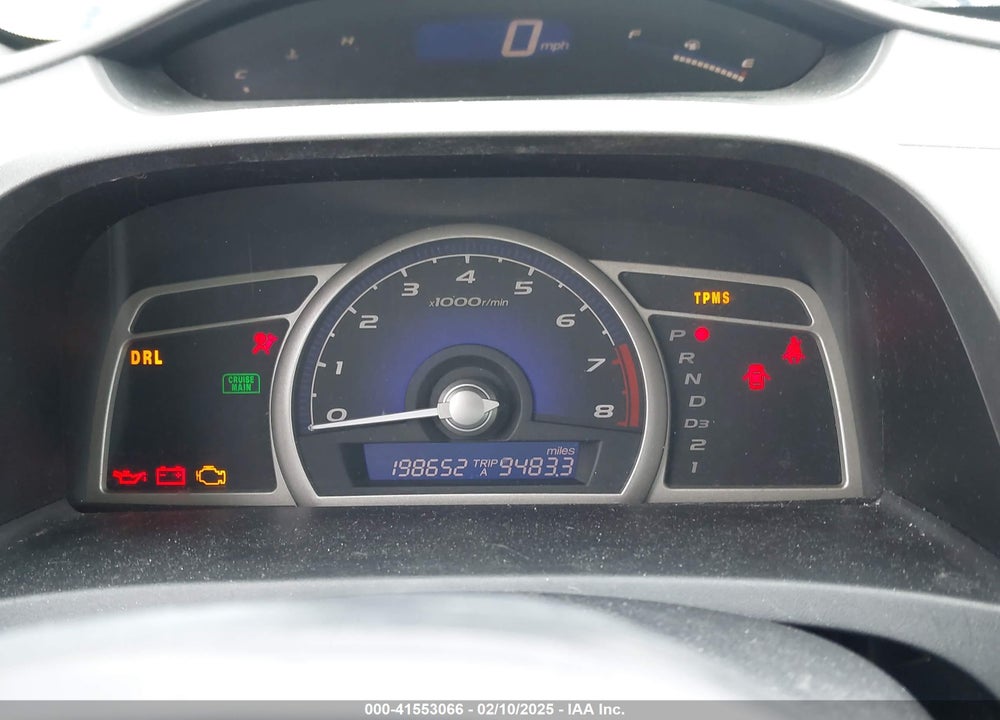 2008 HONDA CIVIC LX VIN: 2HGFA16538H526552