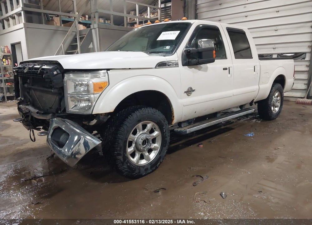 2011 FORD F-250 LARIAT VIN: 1FT7W2BTXBEB13010