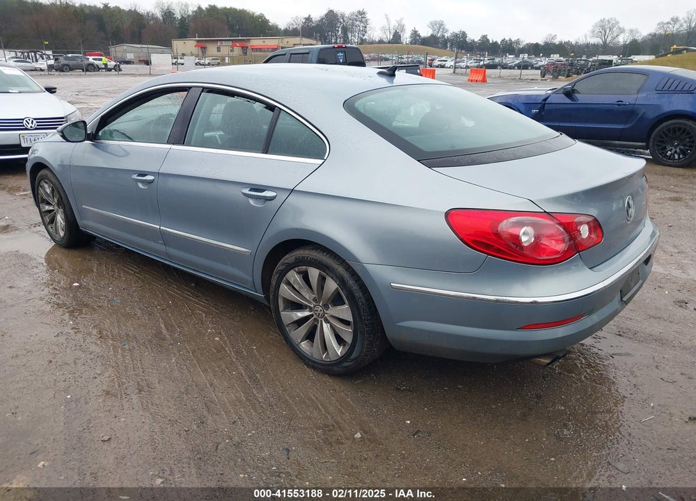 2009 VOLKSWAGEN CC SPORT VIN: WVWML73C09E566344
