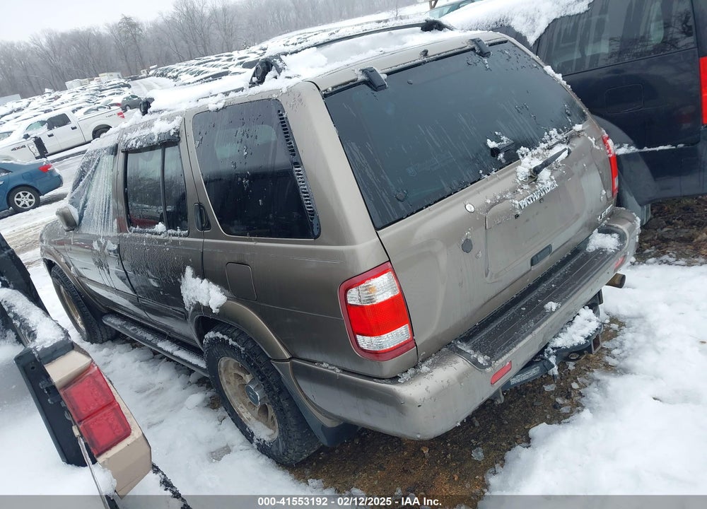 2001 NISSAN PATHFINDER LE VIN: JN8DR09Y61W583371