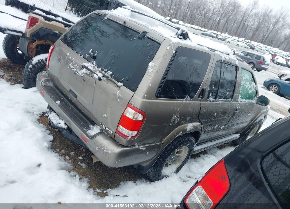 2001 NISSAN PATHFINDER LE VIN: JN8DR09Y61W583371