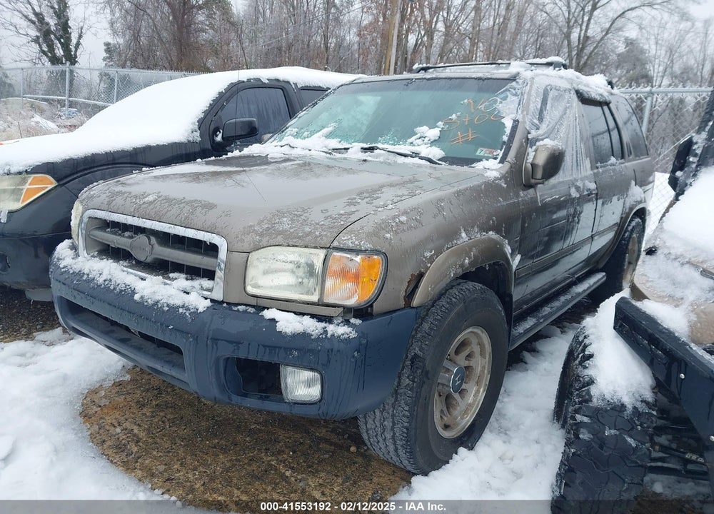 2001 NISSAN PATHFINDER LE VIN: JN8DR09Y61W583371