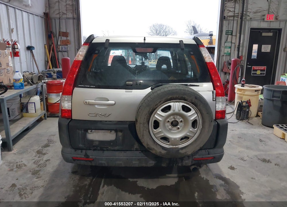 2006 HONDA CR-V LX VIN: SHSRD78506U406898