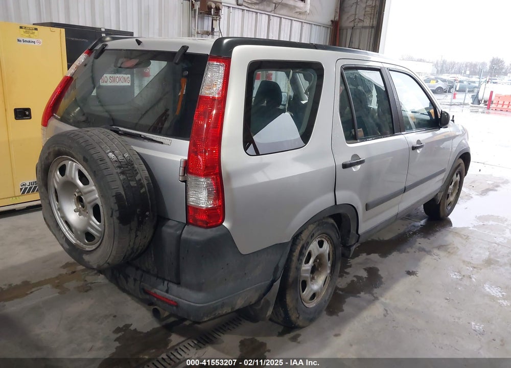 2006 HONDA CR-V LX VIN: SHSRD78506U406898