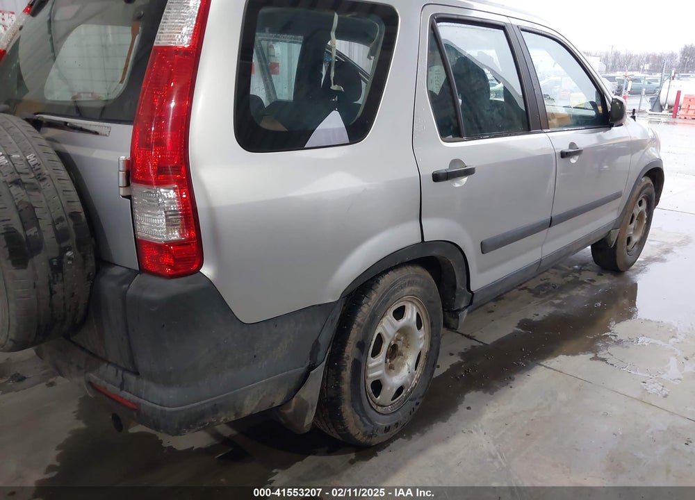 2006 HONDA CR-V LX VIN: SHSRD78506U406898