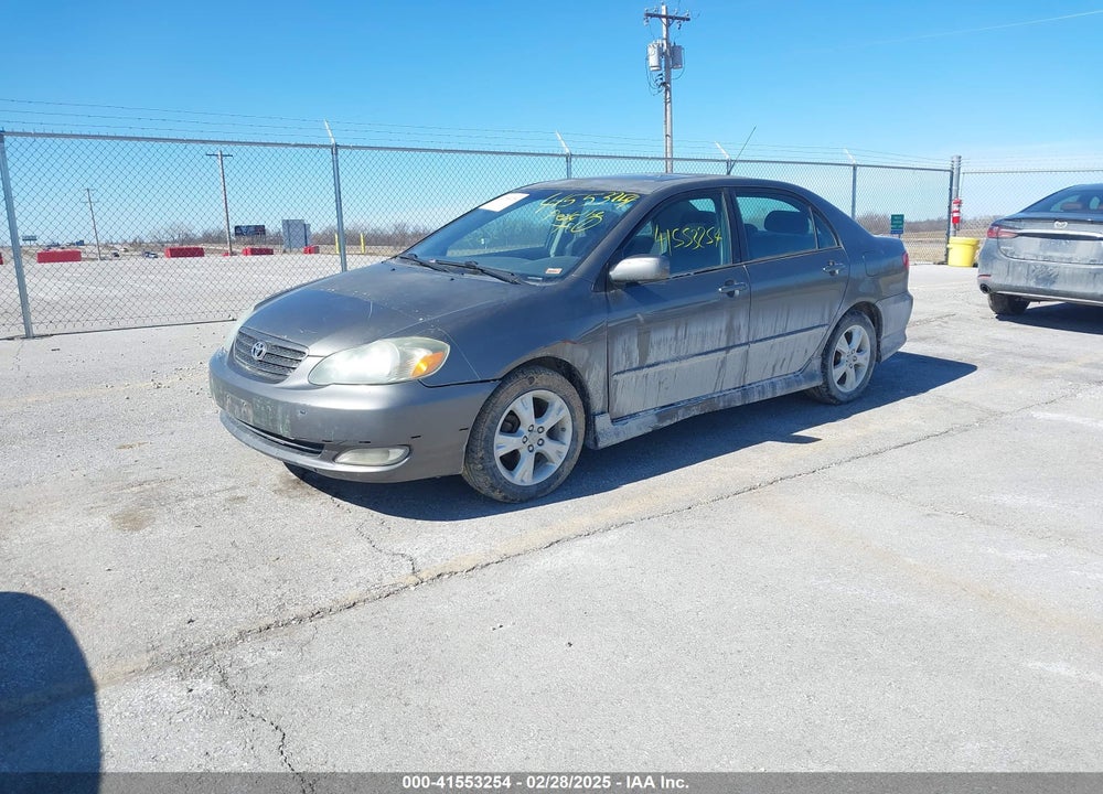 2005 TOYOTA COROLLA XRS VIN: 2T1BY30E75C408751