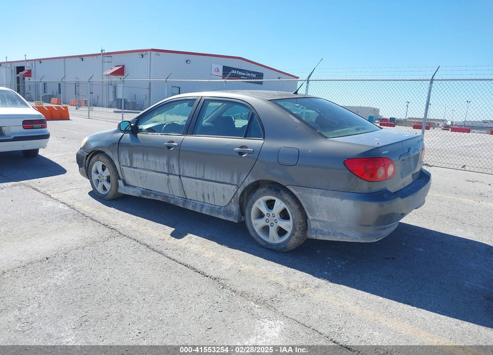 2005 TOYOTA COROLLA XRS VIN: 2T1BY30E75C408751