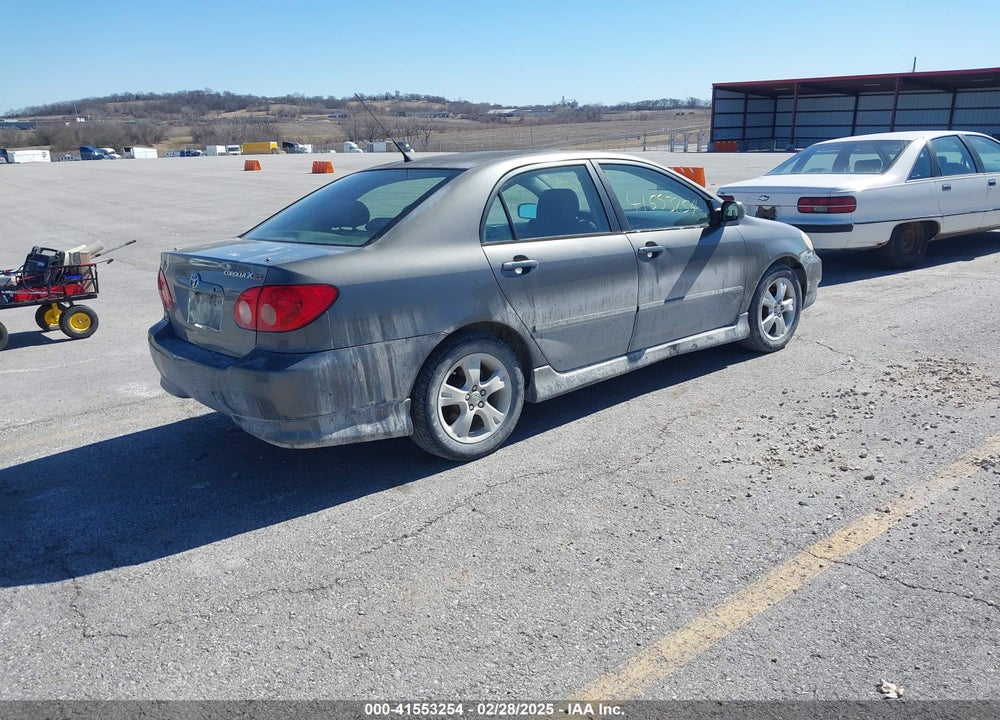 2005 TOYOTA COROLLA XRS VIN: 2T1BY30E75C408751