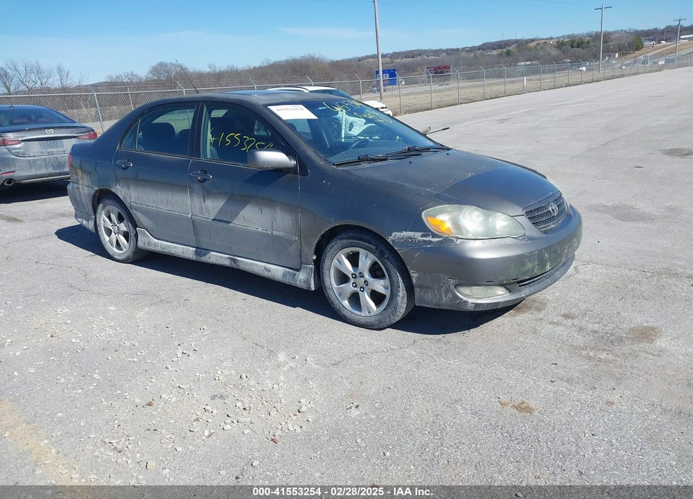 2005 TOYOTA COROLLA XRS VIN: 2T1BY30E75C408751