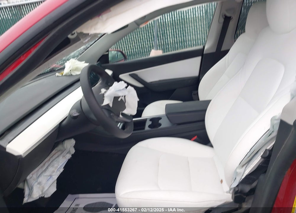 2021 TESLA MODEL Y LONG RANGE DUAL MOTOR ALL-WHEEL DRIVE VIN: 5YJYGDEE8MF250331