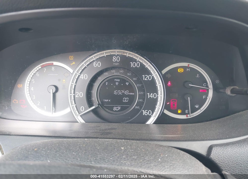 2014 HONDA ACCORD VIN: 1HGCR2E35EA136273