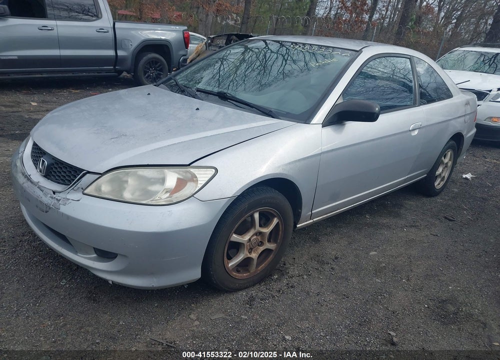 2005 HONDA CIVIC LX VIN: 1HGEM22555L068087