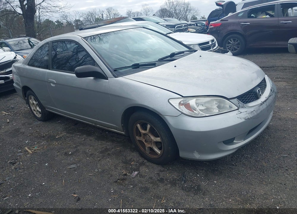 2005 HONDA CIVIC LX VIN: 1HGEM22555L068087