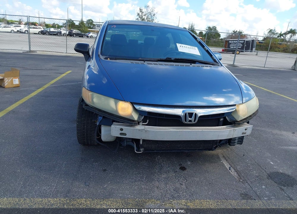 2006 HONDA CIVIC LX VIN: 1HGFA16536L027766
