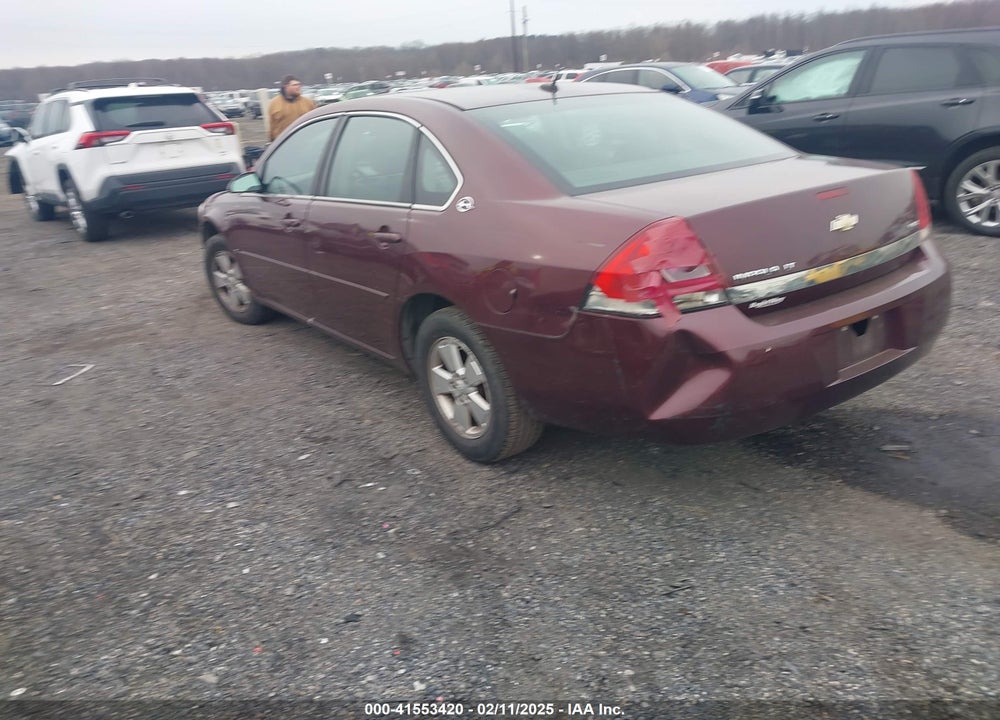 2007 CHEVROLET IMPALA LT VIN: 2G1WT58K079175894