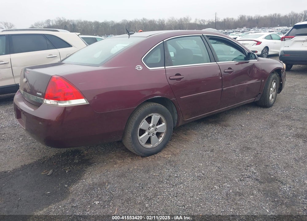 2007 CHEVROLET IMPALA LT VIN: 2G1WT58K079175894