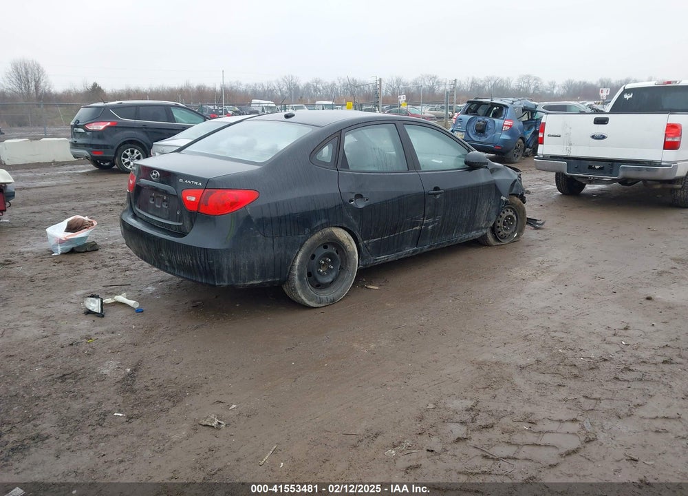 2008 HYUNDAI ELANTRA GLS/SE VIN: KMHDU46DX8U342756