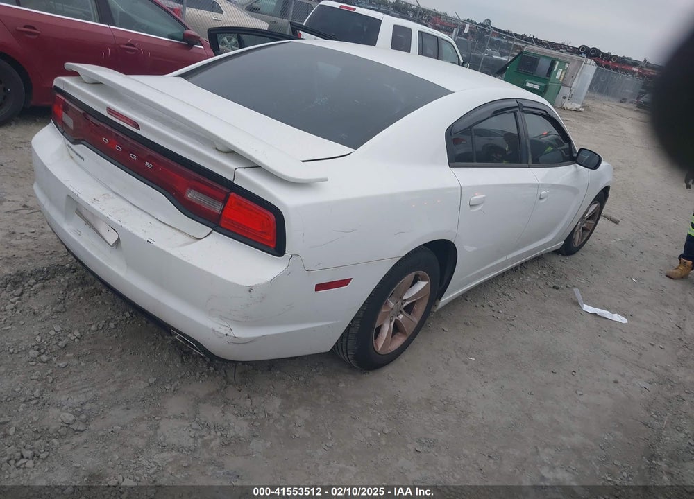 2013 DODGE CHARGER SE VIN: 2C3CDXBG7DH536955