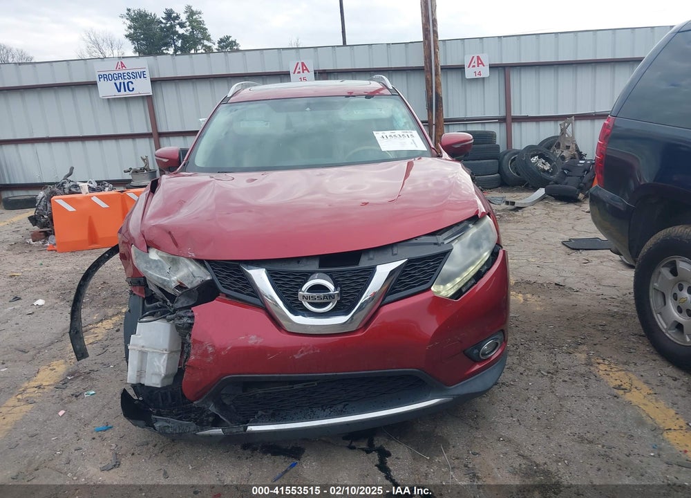 2015 NISSAN ROGUE VIN: 5N1AT2MT3FC897667