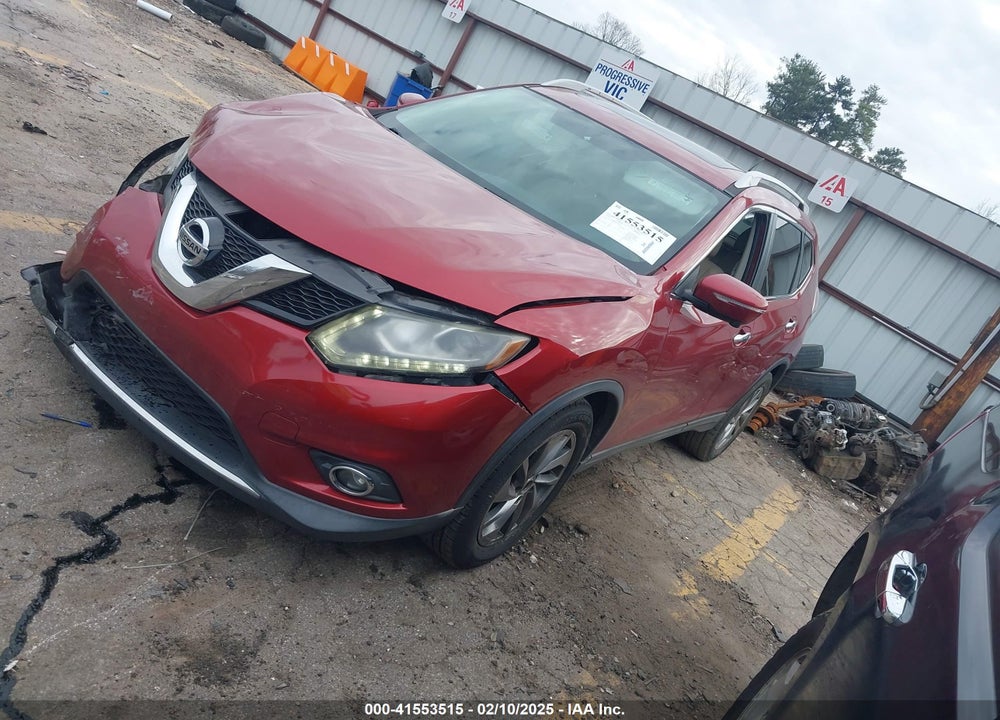 2015 NISSAN ROGUE VIN: 5N1AT2MT3FC897667