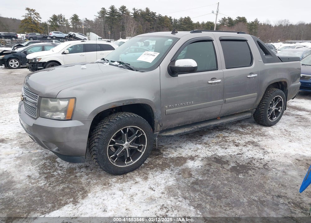 2008 CHEVROLET AVALANCHE 1500 LTZ VIN: 3GNFK12388G156707