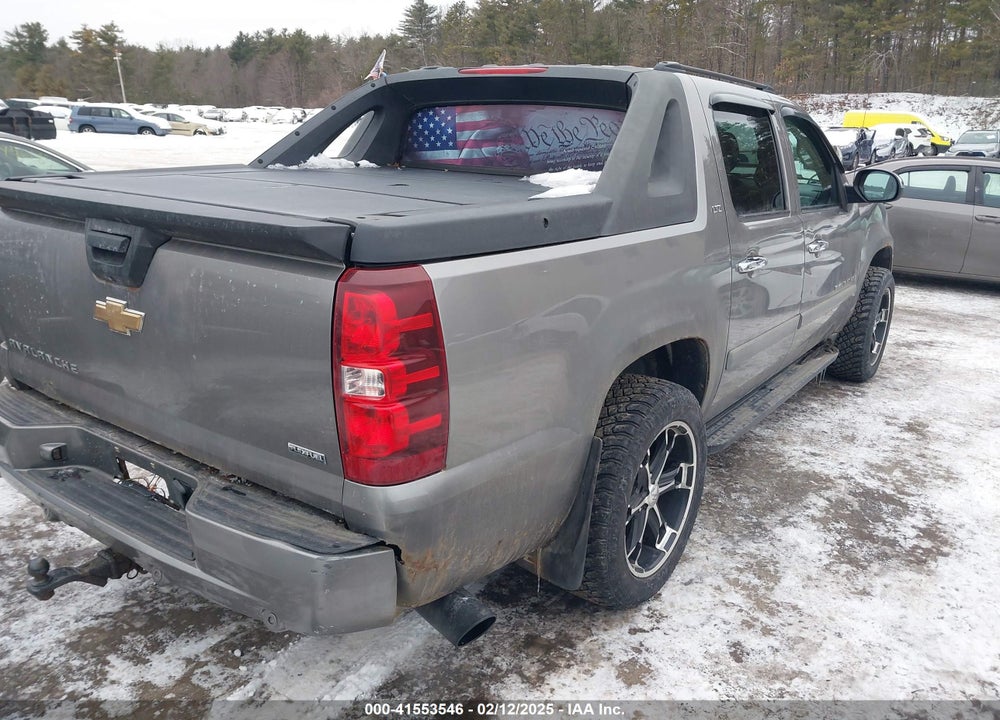 2008 CHEVROLET AVALANCHE 1500 LTZ VIN: 3GNFK12388G156707