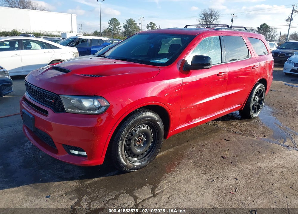 2019 DODGE DURANGO R/T AWD VIN: 1C4SDJCT8KC550654