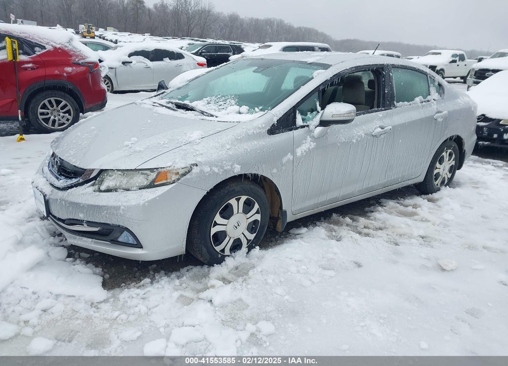 2013 HONDA CIVIC HYBRID VIN: 19XFB4F24DE203166