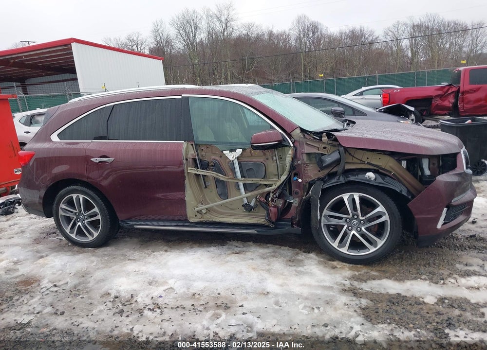 2017 ACURA MDX VIN: 5FRYD4H88HB042016